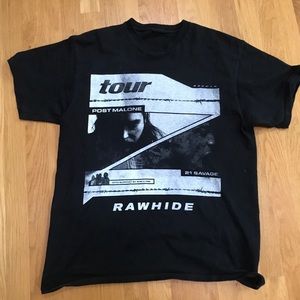 Post Malone X 21 Savage Tour Tee